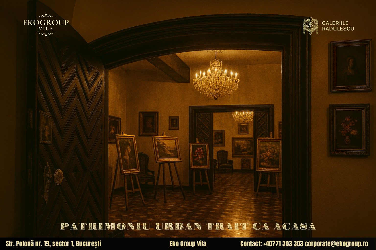 Tradiții de Crăciun în atmosfera elegantă a anilor ’30, explorate de Eko Group Vila